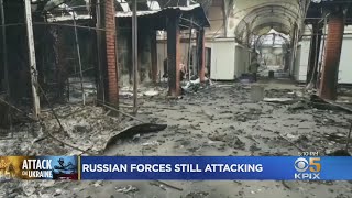 Russia Attacks on Ukraine Continue Despite Pledge To Pull Back