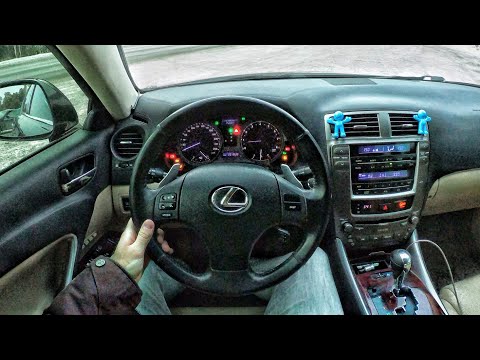 2008 Lexus IS250 2.5 BEI - POV-PROBEFAHRT