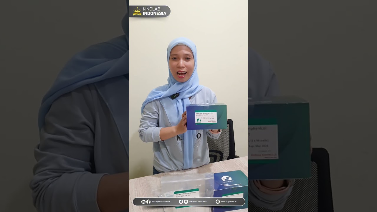 Pengujian Antibiotik ELISA Bersama Kinglab Indonesia #laboratorium #edukasi