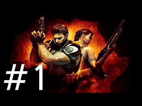 Resident Evil 5 Co-op Walkthrough w/ Brockcold Part 1 - The PG Book