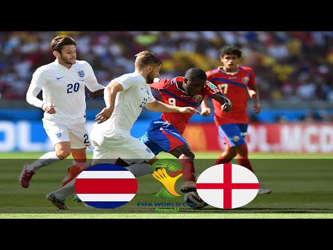 Costa Rica vs England 2014 FIFA World Cup Brazil Match 38
