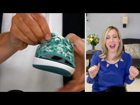 CLOUDSTEPPERS by Clarks Jersey Slide Sandals - Arla Nora on QVC