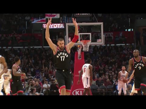 Raptors Highlights: Valanciunas From Downtown - December 11, 2017