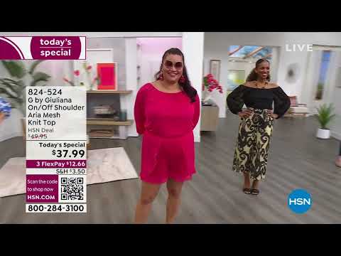 HSN | G by Giuliana Rancic Fashions 05.04.2023 - 01 AM