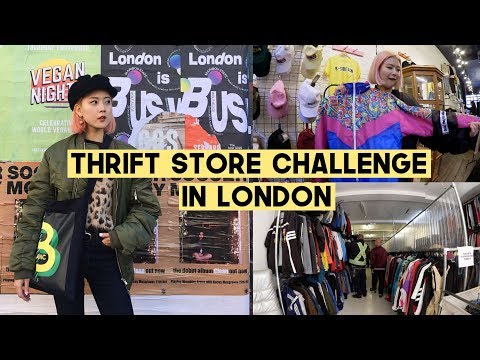 Thrift Shop Challenge in London (Traid, East End Thrift Store, Atika and more) | Q2HAN
