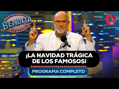 ¡La navidad trágica de los famosos! | #Bendita Completo 23/12 - El nueve