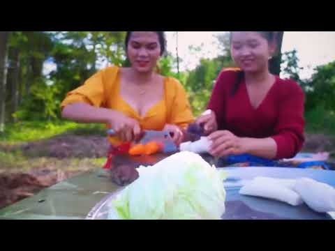 wow cook pork recy in big family amazing video 2023