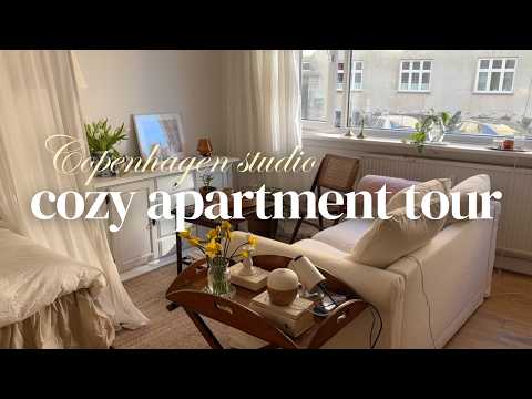 apartment tour | copenhagen studio: inside my cozy 40 sqm home