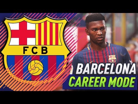 FIFA 18 BARCELONA CAREER MODE!!! #1