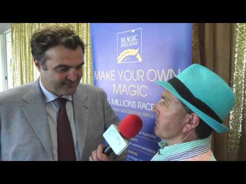 GaiTV - Vin Cox on the Magic Millions and Gai