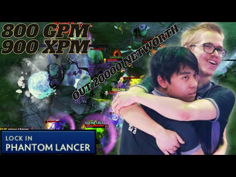 Phantom Lancer By Ana Crazy Game Out 20000 NetWorth ComeBack Late Game Like A The International 2018