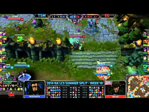 TSM vs EG Highlights - 2014 NA LCS W10D1
