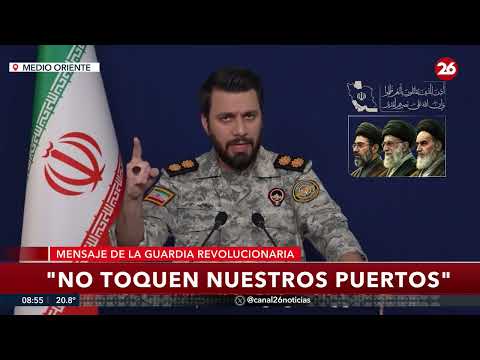 🚨 ADVERTENCIA DESDE TEHERÁN | La Guardia Revolucionaria amenaza ante posibles incursiones