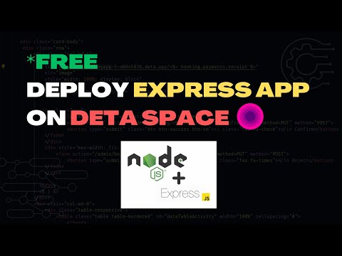 How to Deploy Express App on Deta Space for Free in 3 Command Line! | *NEW 2023