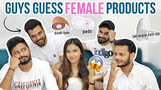 Quizzing My Guy Friends About Feminine Products! /