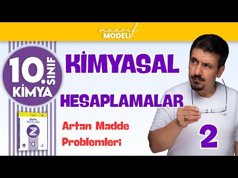 Kimyasal Hesaplamalar-2 | 1.Ünite | 10.sınıf kimya yeni müfredat ( maarif model )