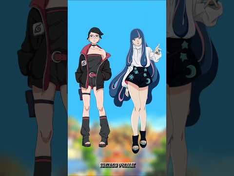 Who is strongest| Sarada vs Naruto/Boruto Kunoichis| #naruto #boruto #anime #whoisstrongest