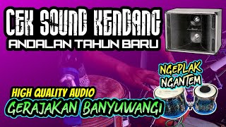 Download lagu ANDALAN BUAT CEK SOUND 🎚️ KENDANG BANYUWANGIAN DANGDUT KOPLO JANDUT 🔊 BIKIN SOUND TAMBAH HOREG mp3