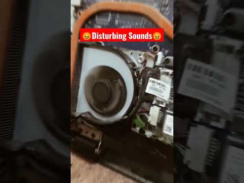Loudly disturbing sounds laptop fan #shorts #youtubeshorts