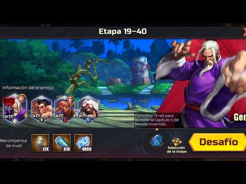Boss Etapa 19-40 F2P // Street Fighter Duel