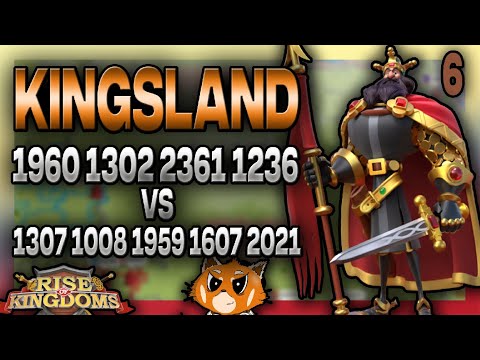 🔴KINGSLAND FIGHT #1960 #1307 #1302 #1008 #1607  KVK  #c11459 - LIVE RISE OF KINGDOMS