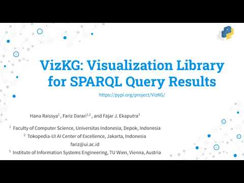 VizKG: Visualizing SPARQL Query Results over Knowledge Graphs