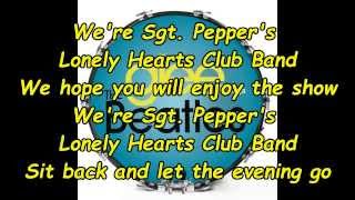 Glee Cast - Sgt  Pepper&#39;s Lonely Hearts Club Band + Lyrics