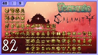 [48x9] Terraria Calamity, Ep82: Shadowspec Melee & Ranged Weapons