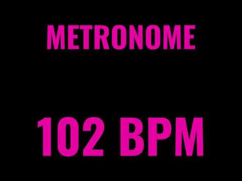 102 BPM metronome