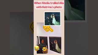 When media trolled Alia with Katrina and Ranbir’s photo😂 #AliaBhatt #katrinakaif #ranbirkapoor