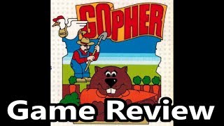 Gopher Atari 2600 Review - The No Swear Gamer Ep 565