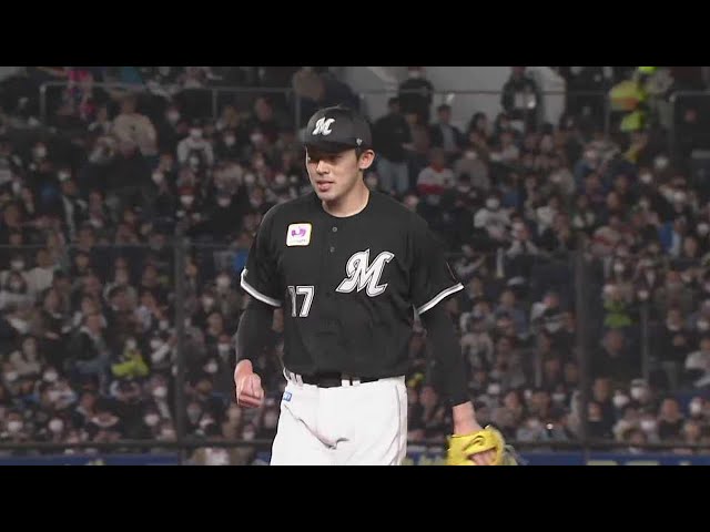 【7回表】7回11奪三振!! マリーンズ・佐々木朗希が無失点に抑える!!  2023年4月14日 千葉ロッテマリーンズ 対 オリックス・バファローズ