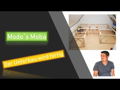 Modo`s Moba - Spur n / Der Unterbau wird fertig