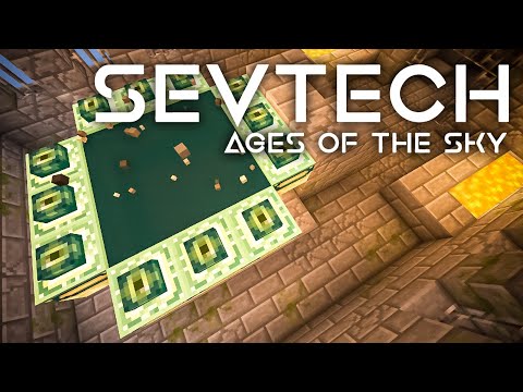 SevTech: Ages of the Sky Ep. 30 Unbreakable Shuriken & End Raid