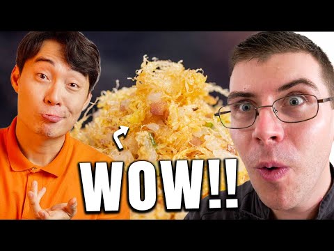 Pro Chef Reacts.. Uncle Roger Was SHOCKED by This Egg Fried Rice Technique