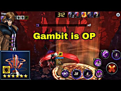 Gambit Uniform & Transcend Review| Knull Test - Marvel Future Fight