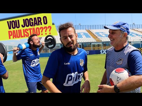 PASSEI MAL NA PRÉ-TEMPORADA COM TIME DO PAULISTÃO!