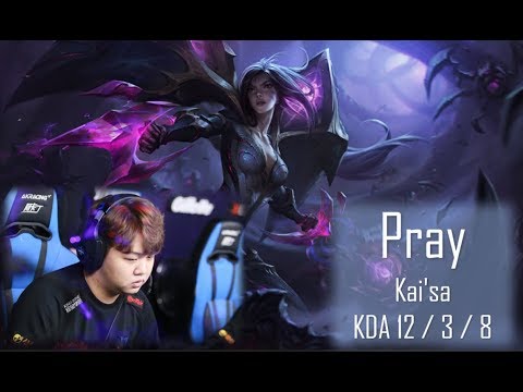 KZ Pray - Kai'sa Bottom Lane : Kai'sa Highlights (vs Deft, Crown ; with Gorilla,Rascal)