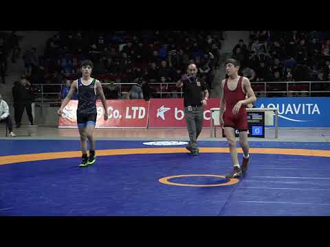 1/8 final FS - 45 kg: Ayxan Abdullazadə (AZE) - Məhəmməd Əsgərov (AZE)