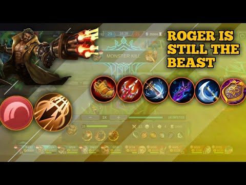 ROGER IS MONSTER!!!😮😦 (mobile legends)