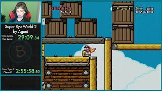Hardest SMW Level I've Played - Super Ryu World 2 Part 3