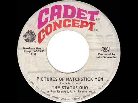 1968 HITS ARCHIVE: Pictures Of Matchstick Men - Status Quo (mono 45)