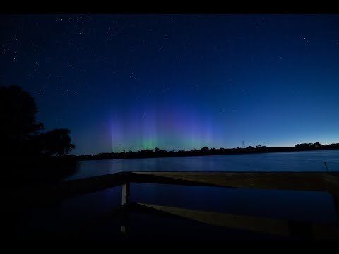 Aurora Borealis (Northern Lights) Time Lapse Noorwood Minnesota