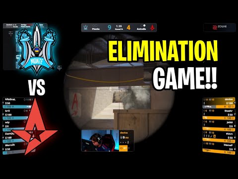 ELIMINATION GAME!! - Monte vs Astralis - HIGHLIGHTS - PGL CS2 Major Copenhagen 2024 RMR | CS2