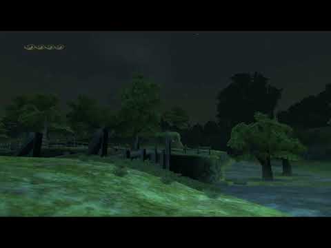 twilight princess ambience - hyrule field at night