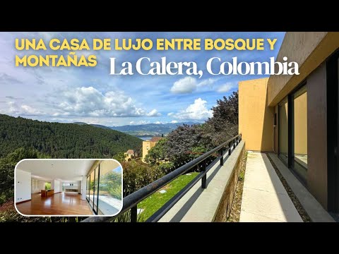 Asi es VIVIR escondido (y de lujo) en la NATURALEZA y las MONTAÑAS | La Calera, Colombia (Arboretto)