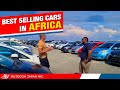 Best Selling Japanese Cars In AFRICA Delivery At Dar Es Salaam Port