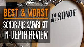 Video thumbnail for Sonor AQ2 Safari Kit In-depth Review and Sound Test! A Best and Worst Gear Review by Will Drums Daly
