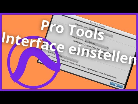 Avid Pro Tools Interface einstellen | Playback Engine Audiogerät Tutorial Deutsch