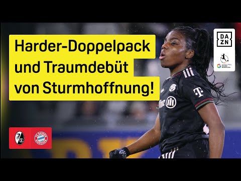 SC Freiburg - FC Bayern München | 16. Spieltag | Google Pixel Frauen-Bundesliga | DAZN Highlights